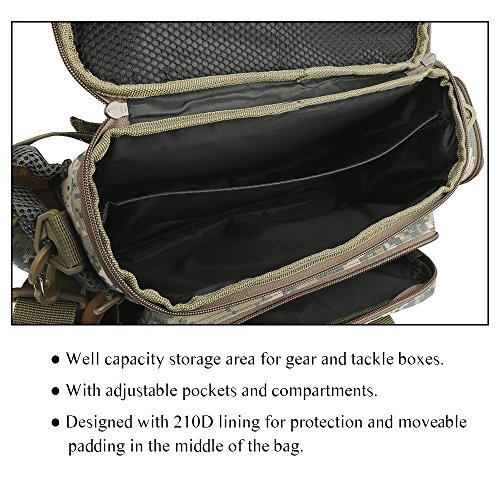 soft sided fishing tackle bags